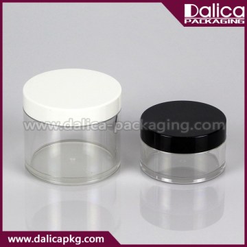 Mini branded logo printed plastic jar