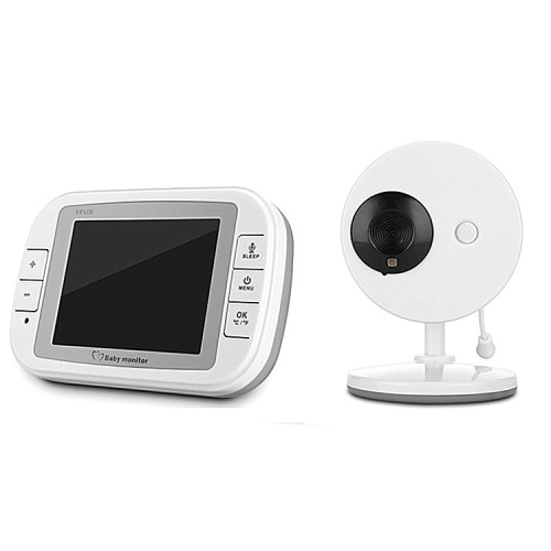 Video Baby Monitor Camera 3.5 Inch LCD Screen
