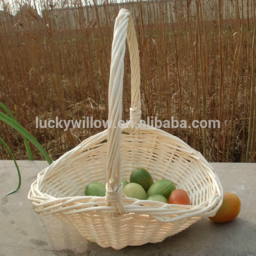 half willow material cheap wicker baskets from linyi