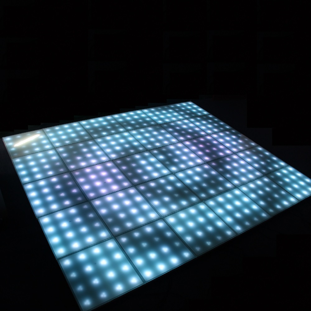 Music Aktibong makulay na DMX LED Dance Floor Light