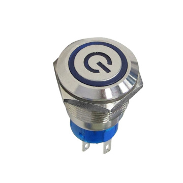 Waterproof Momemtary LED Illuminated Push Button Switch