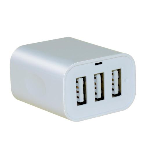 Väggladdare 15W 3-port USB-kontaktväggladdare