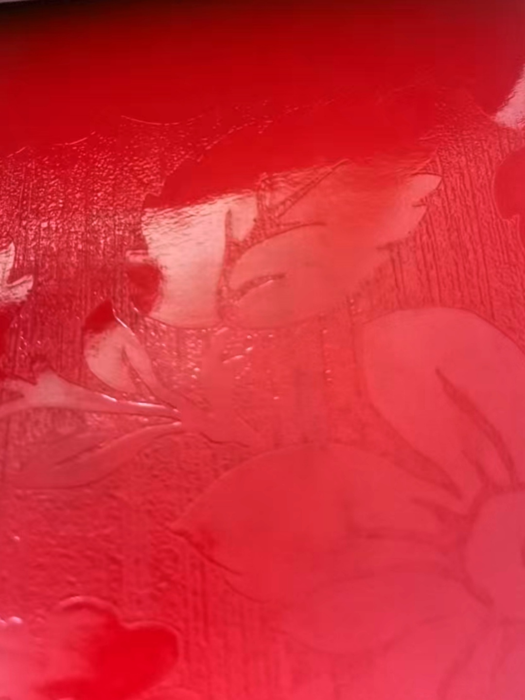 Rolo de couro em relevo de PVC ecoconsciente