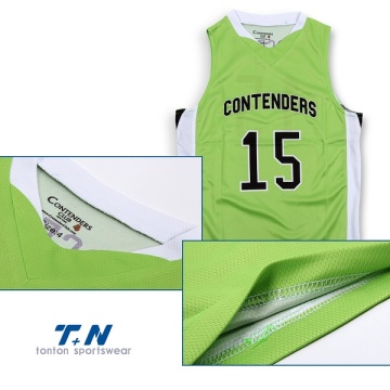 All over sublimation printed basketball jersey uniforms