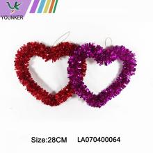 Christmas Decoration Heart Shape Hang Ornament