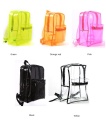 Ransel Ransel Berwarna -warni Clear Pribadi Backpack