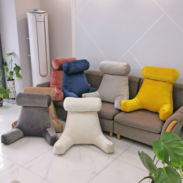 Wholesale Relaxation: Large Bed Rest Pillow with Detachable Arms and TV Reading Support