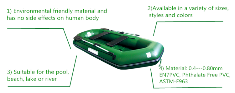 Plastic Double inflatable canoe kayak 3 Person kayak