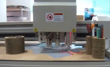 Paperboard Computerized sample cutting machine