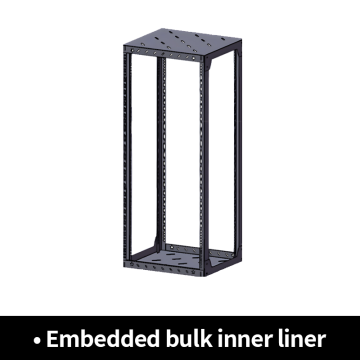 Embedded bulk cabinet inner liner