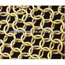 Decorative Stainless Steel Chainmail Ring Metal Mesh Curtain