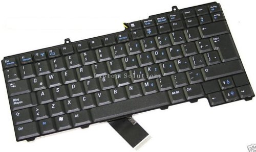 Jc929 Laptop Keyboard replacement Spanish Black Keyboard For Dell Inspiron: 630m, 640m, 6400, 9400, E1405 E1505, E1705, 1501 Xps M140, M1710 Precision M90