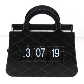 Elegante bolso de mano Divertido Flip Clock