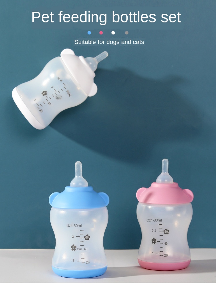 High-quality Feeding Suit For Pets Dog Cat Puppy Cats Bottle High-grade Pet Milk Bottle