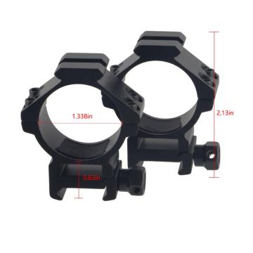 35mm Scope Mount Ring with Top Picatinny Rail