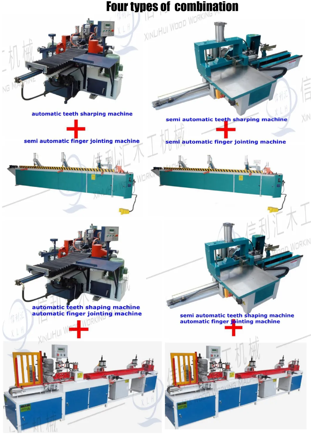 Wood Finger Jointing Semi-Automatic Line in Belarus Woodworking Finger Tenoner/ Finger Tenoning Machine with Loader