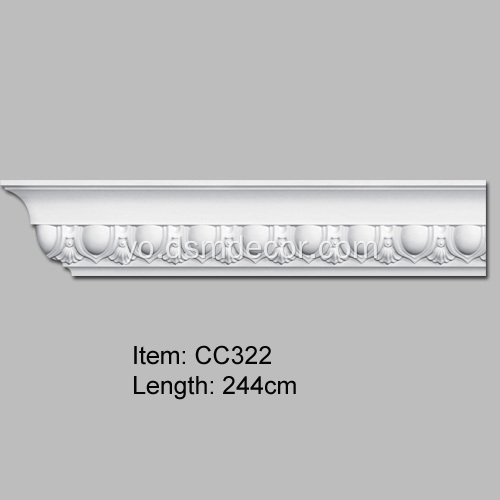 PU Cornice Molding fun Home ohun ọṣọ