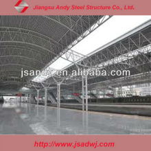Customized Train station platform space frame roof