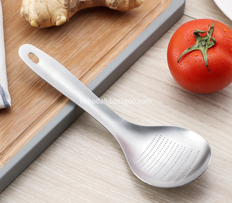 304 multi-function stainless steel silver rice shovel