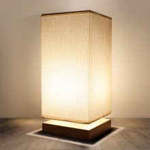 Japanischer Stil minimalistischer moderner Nachttischtischlampe