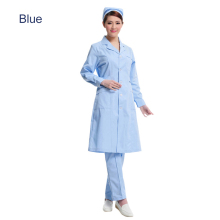 Long Sleeve Hospital Medical Lab Coats & Nurse Doctor Dresses