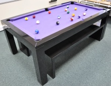 High-end Customized 2 in 1 Dining Pool Table and Dinner Table Combo