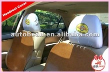 car headrest cover, headrest cover, car seat headrest covers