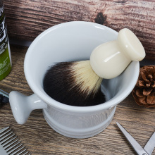 High-Quality Vintage Men's Shaving Cream Bowl Mug