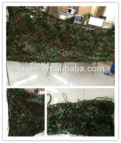 Blinds & Camouflage Material Type hot sale woodland pattern netting, Military multispectral camouflage net