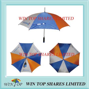 3 Colors Auto Stick E. Leclerc Umbrella with EVA Handle