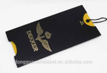 Hang Tags with Plastic