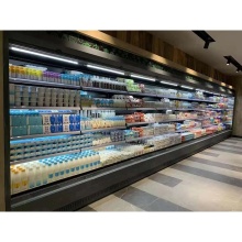 Commercial Multi-Deck Open Chiller Display Coolers for Supermarkets