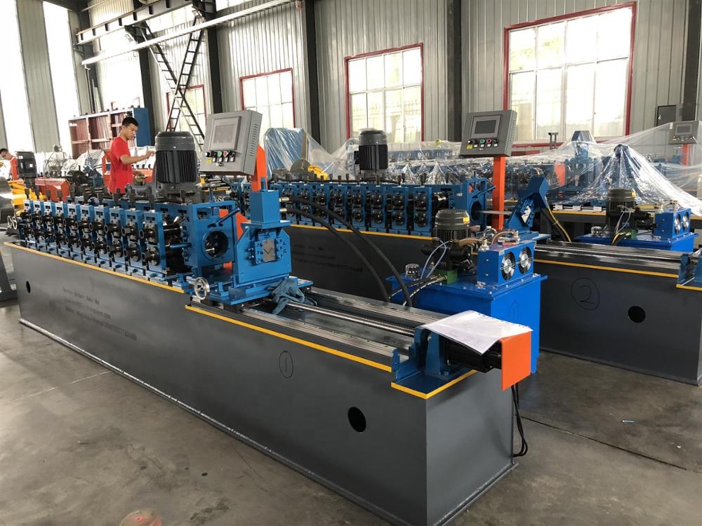 Slotted angle steel trim roll forming machine iron steel bar V shaped roll forming machine