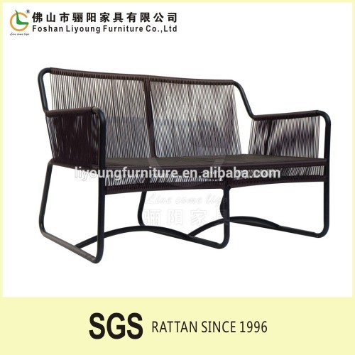 Rattan Furniture Four Seasons Garden Conservatory Sectional Sofa Hotel used two seater outdoor sofa rattan garden furniture