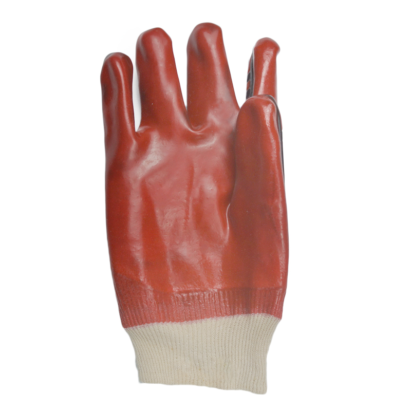 Guantes de PVC anti-impacto.