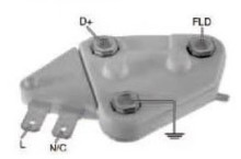 D10SE12 DELCO auto spare parts alternator voltage regulator for Delco 10SI 12SI 15SI 17SI 27SI/Type 100 205