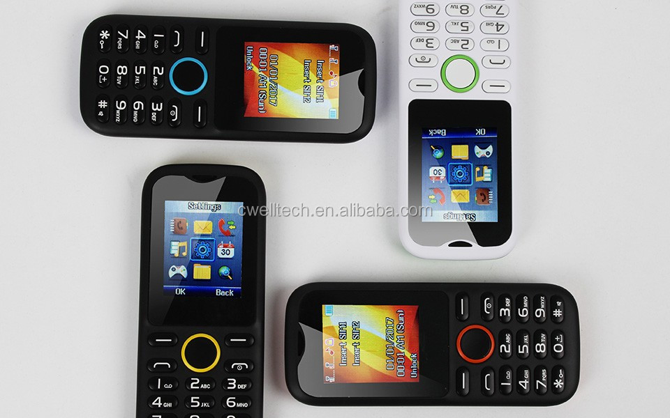 ECON G22 Quad Band Dual Sim Card 1.8 Inch Economic Customized Mobile Phone