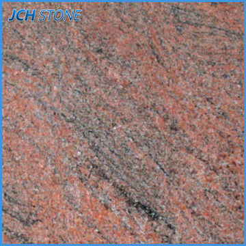 Poliert importierten Granit Multicolor rotem Granit