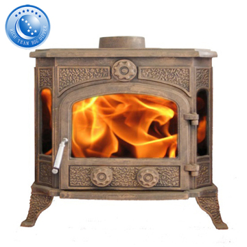 Traditional Rustic Wood Burning Fireplace With Hearth Ideas