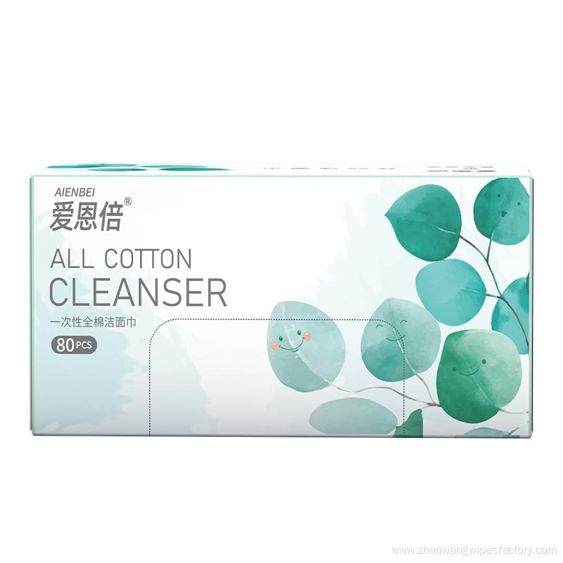 Non-woven Soft Makeup Disposable Cotton Simple Face Wipes