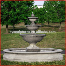 Wholesale decorative outdoor stone fountain modern marble water fountains feature