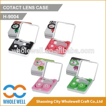 Contact Lens mate Case, contact lens mate box, contact lens case various designs, fashion glass new style contact lens case