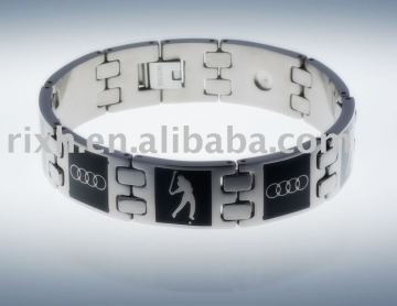 sports magnetic golf titanium bracelet,titanium germanium bracelet,titanium bracelet,sports bracelet
