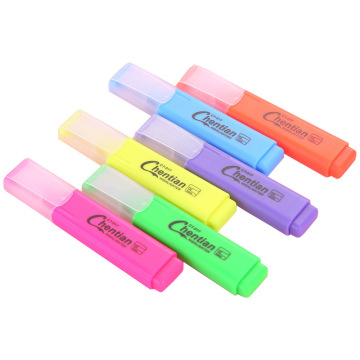 Custom Logo Bright Color Highlighter Pen Set