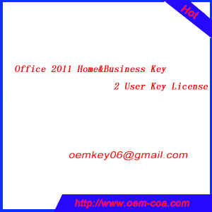 office 2011 home&business key 2 User Key