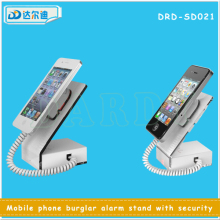 Standlone Recharge Mobile Phone Burglar Alarm Stand with Security