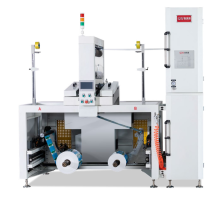 Butt to Butt Label Unwinding and Auto Rewinding