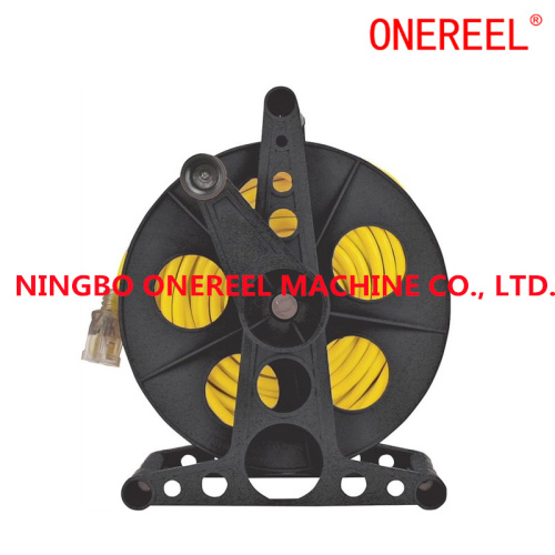 Cord Storage Reel with Handle Driven