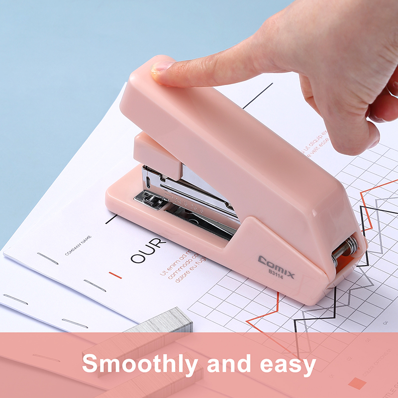 Comix ODM 20 sheets Office stationery plier stapler metal manual book magazine stapler for office and library