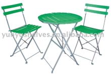 Beach desk and chairs